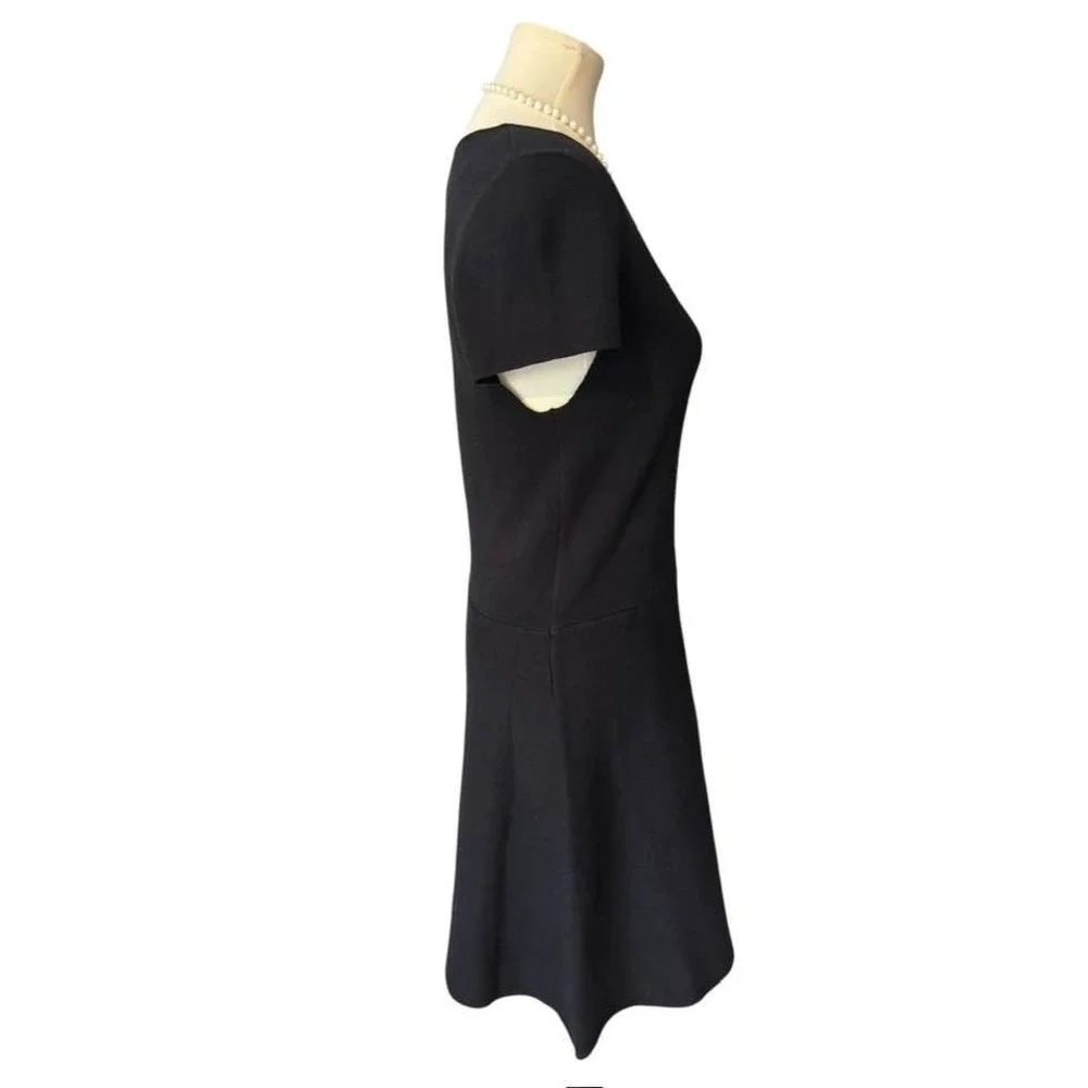 Nicole Miller 2 piece sweater and dress Black White. Jewels. Bows. Stretch. LGE - Picture 7 of 16